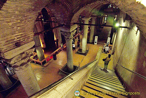 cung điện ngầm yerebatan cistern
