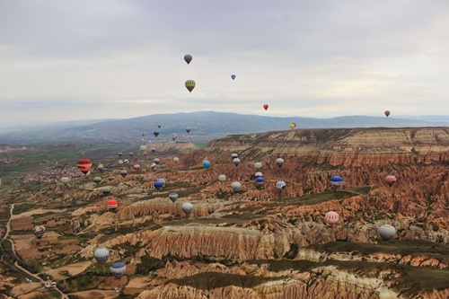 chi phí cho một tour khinh khí cầu cappadocia