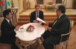Đại sứ Nguyễn Thế Cường đã có cuộc gặp và trao đổi tài liệu với Đại sứ Nga tại Ankara 